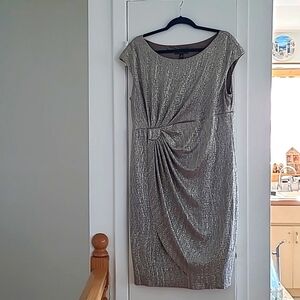 DRESSBARN METALLIC DRESS SIZE 14